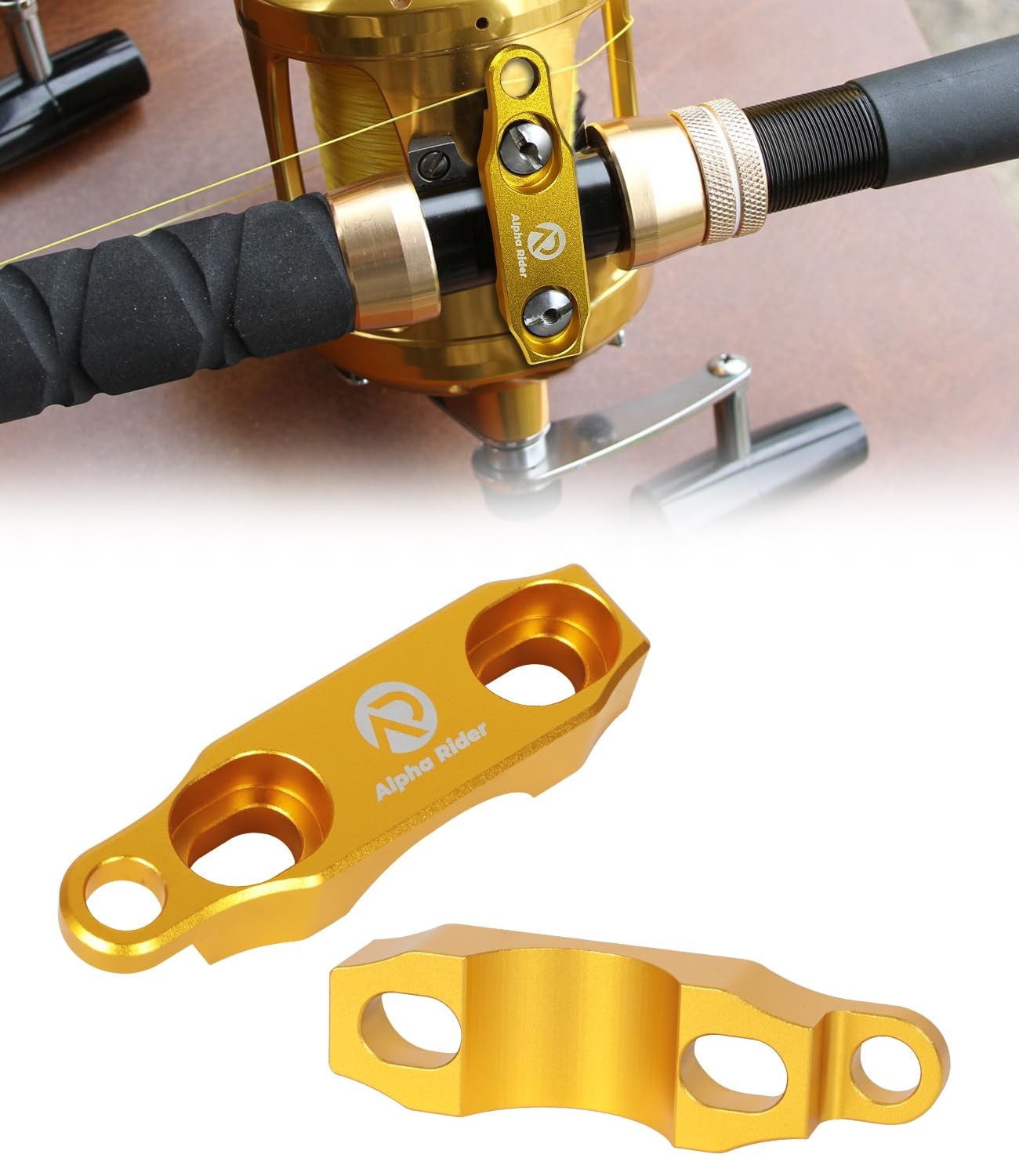 Fishing Reel Rod Clamp Reels Parts for Penn 20 30 50 70 no, Gold