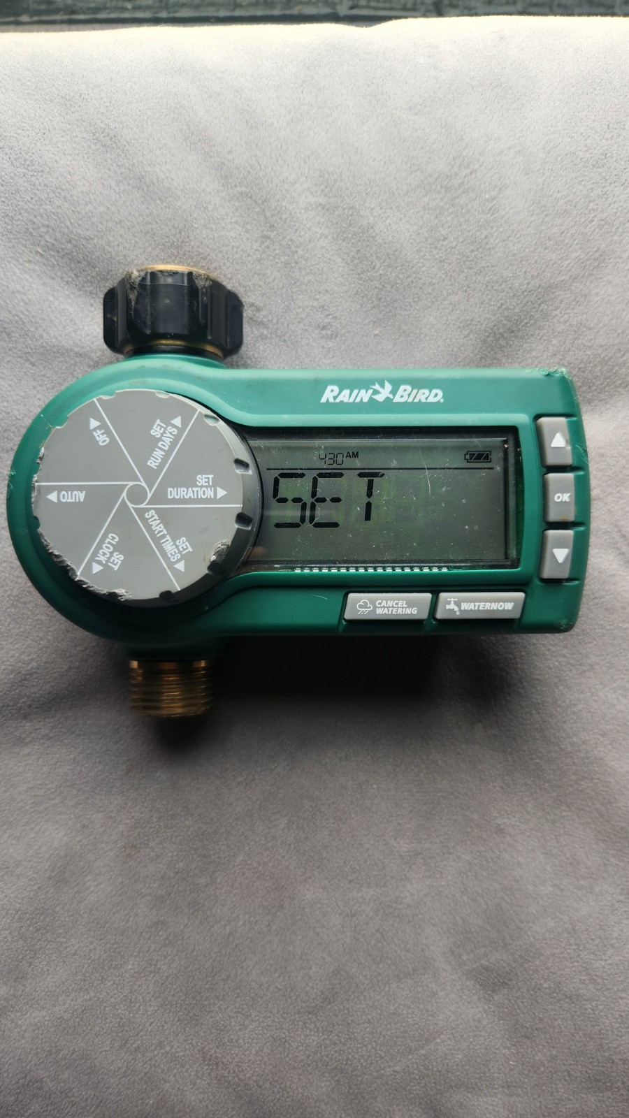 Rain Bird 1ZEHTMR 7-Day Setting Electronic Digital Hose End Timer, One Zone