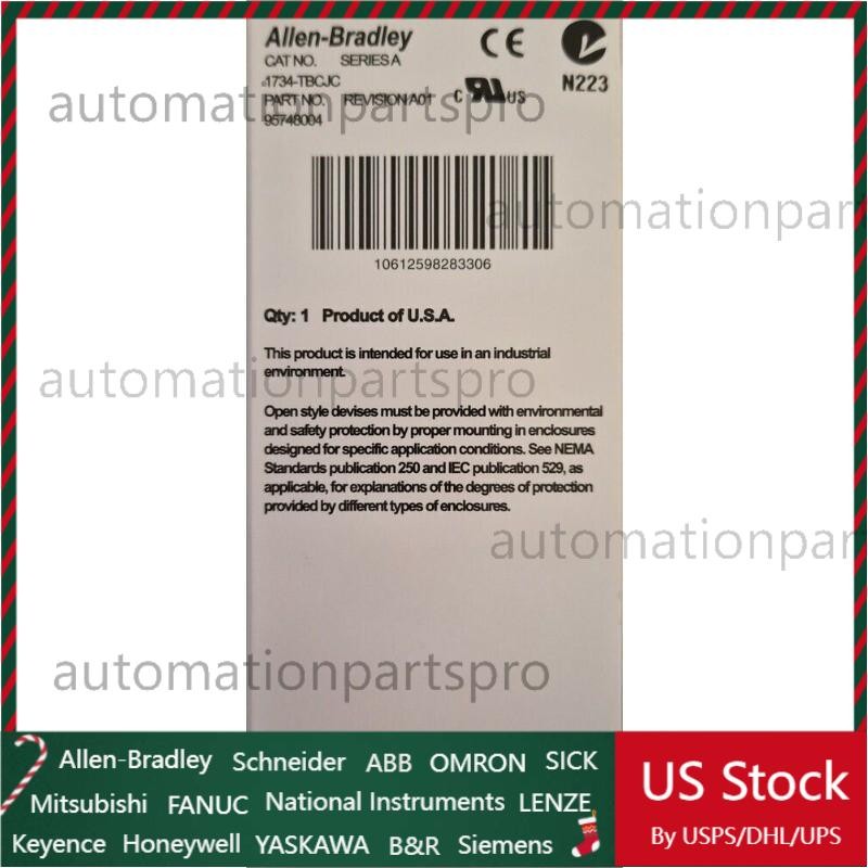 ALLEN BRADLEY 1734-TBCJC BRAND NEW IN BOX US Free Tax