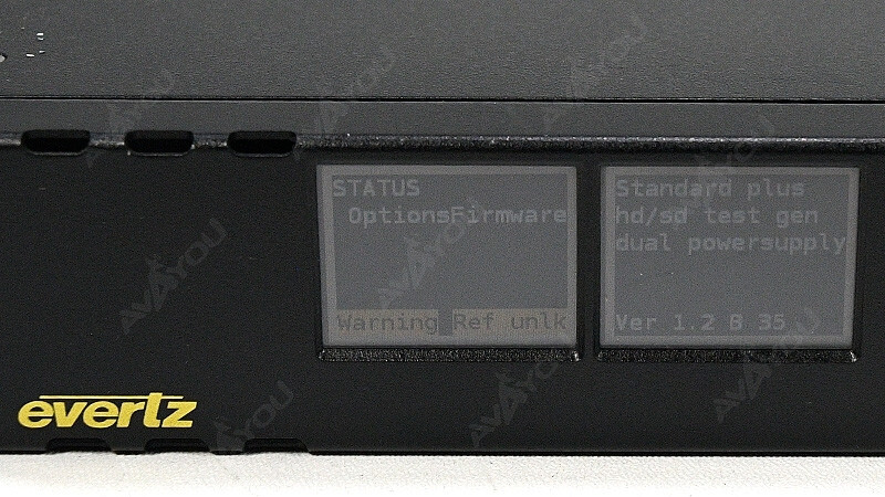 Evertz 5601MSC +2PS +SDTG +HDTG Master SPG Clock Test Generator