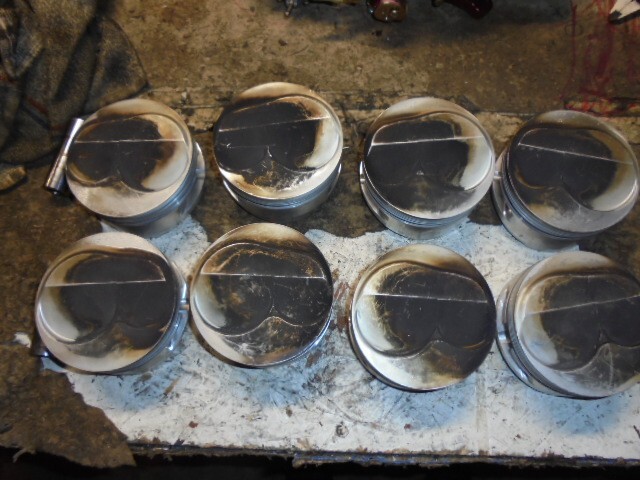Pistons SBC 4.135" JE NASCAR ARCA NHRA IHRA Truck MUD UMP IMCA WISSOTA K&N CARS