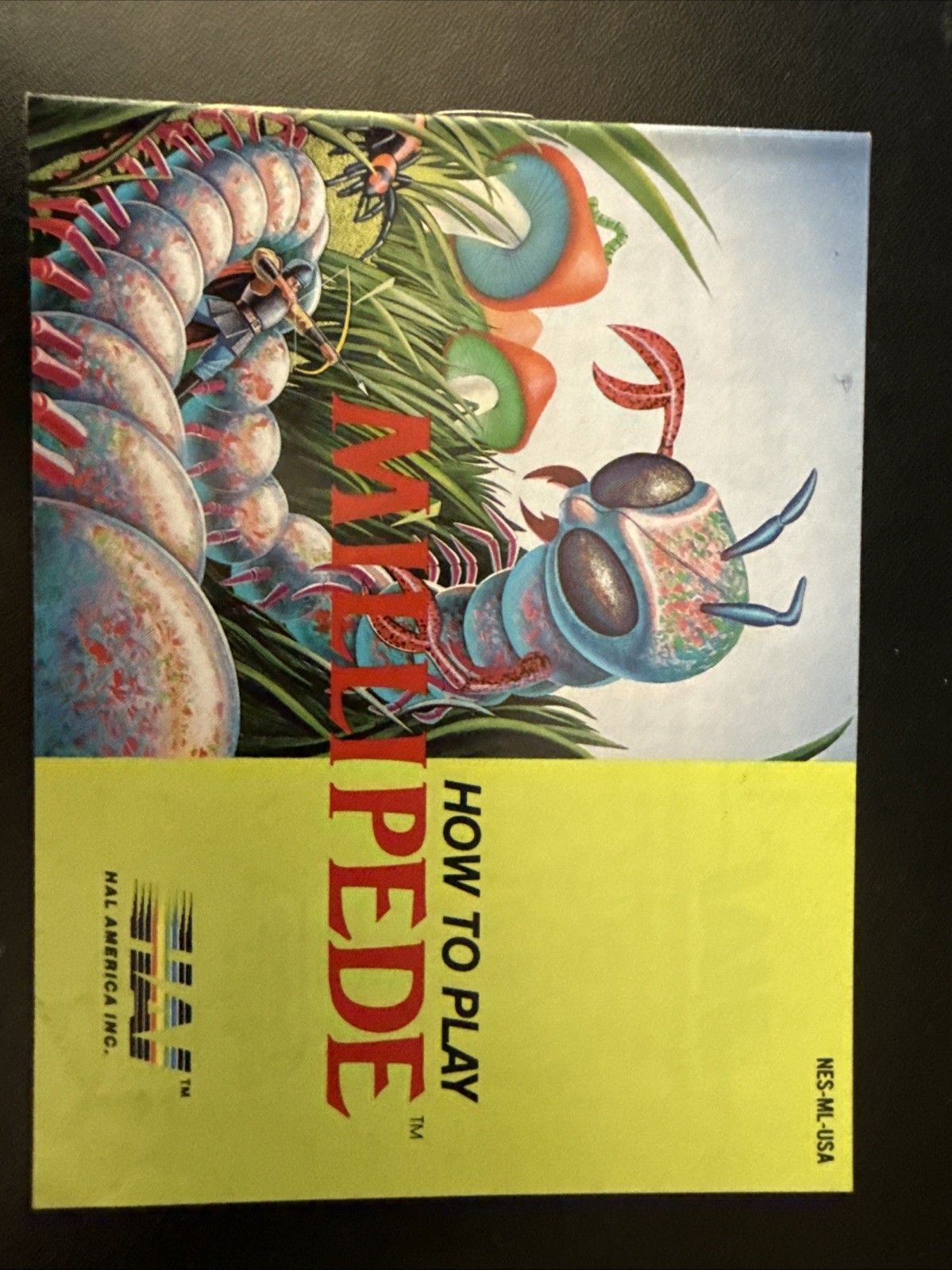 millipede nes Manual