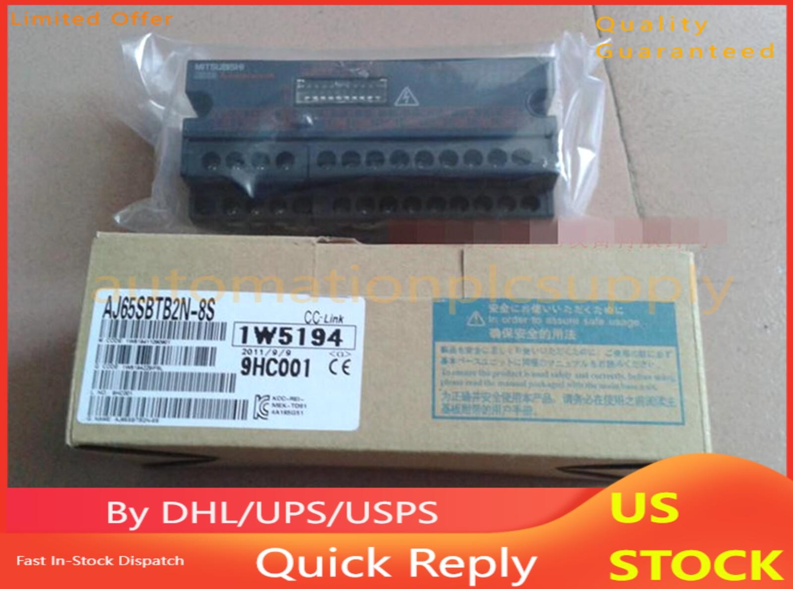 NEW MITSUBISHI AJ65SBTB2N-8S CC-Link System Small Type Remote I/O Module