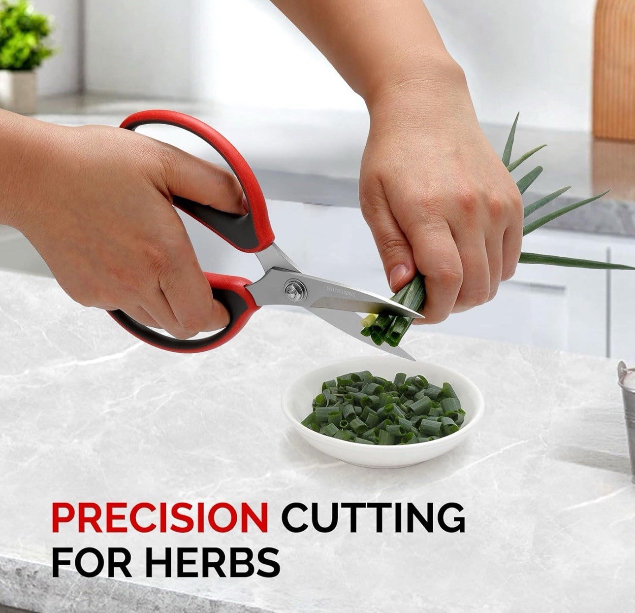 Cooclan Kitchen Scissors Stainless Blade Dishwasher Safe