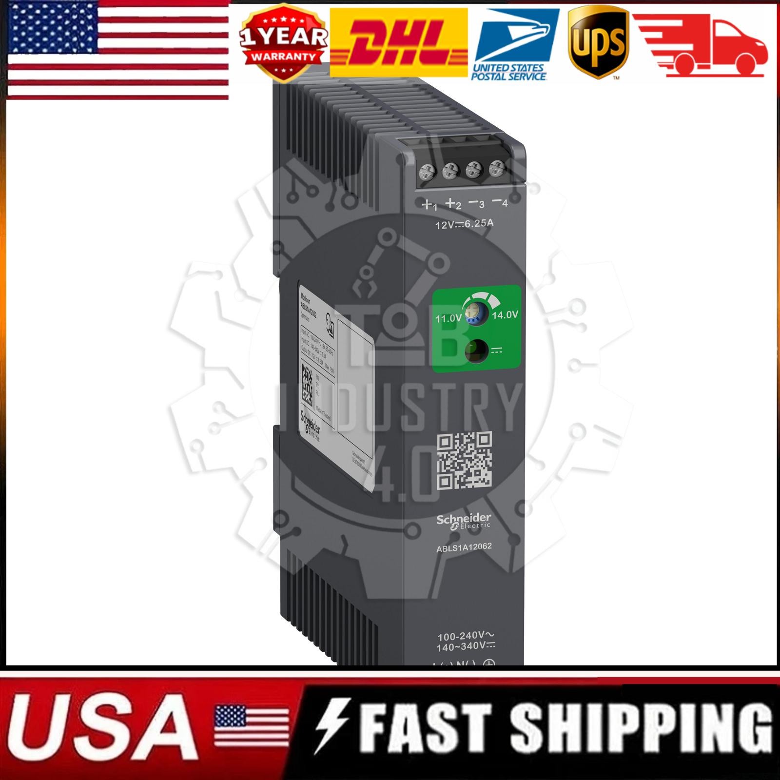 Schneider Electric ABLS1A12062 100/240V 12V 6.2A Power Supply-