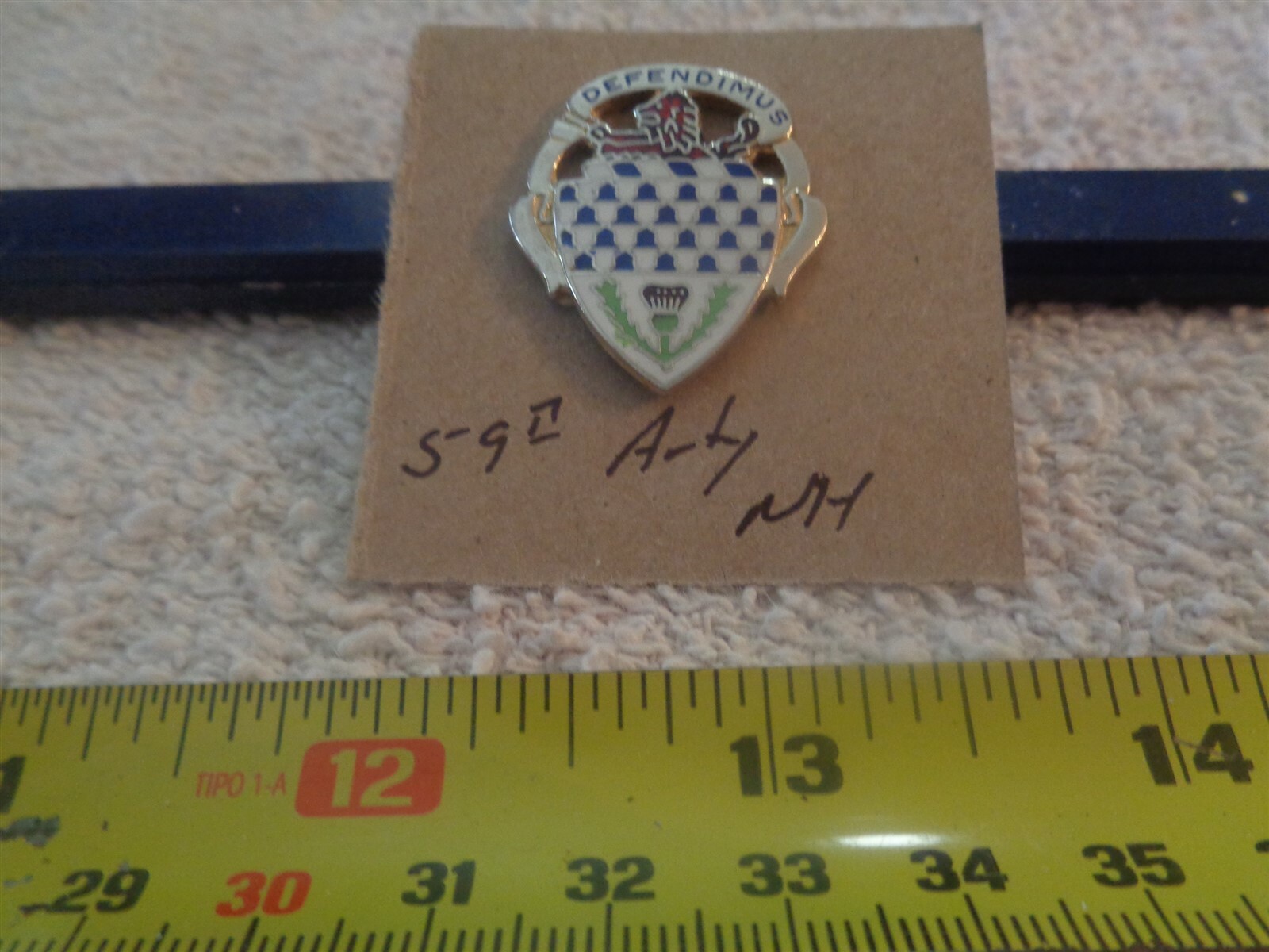 59th Artillery NH Unit Crest, DI, DUI (DRAW#106)