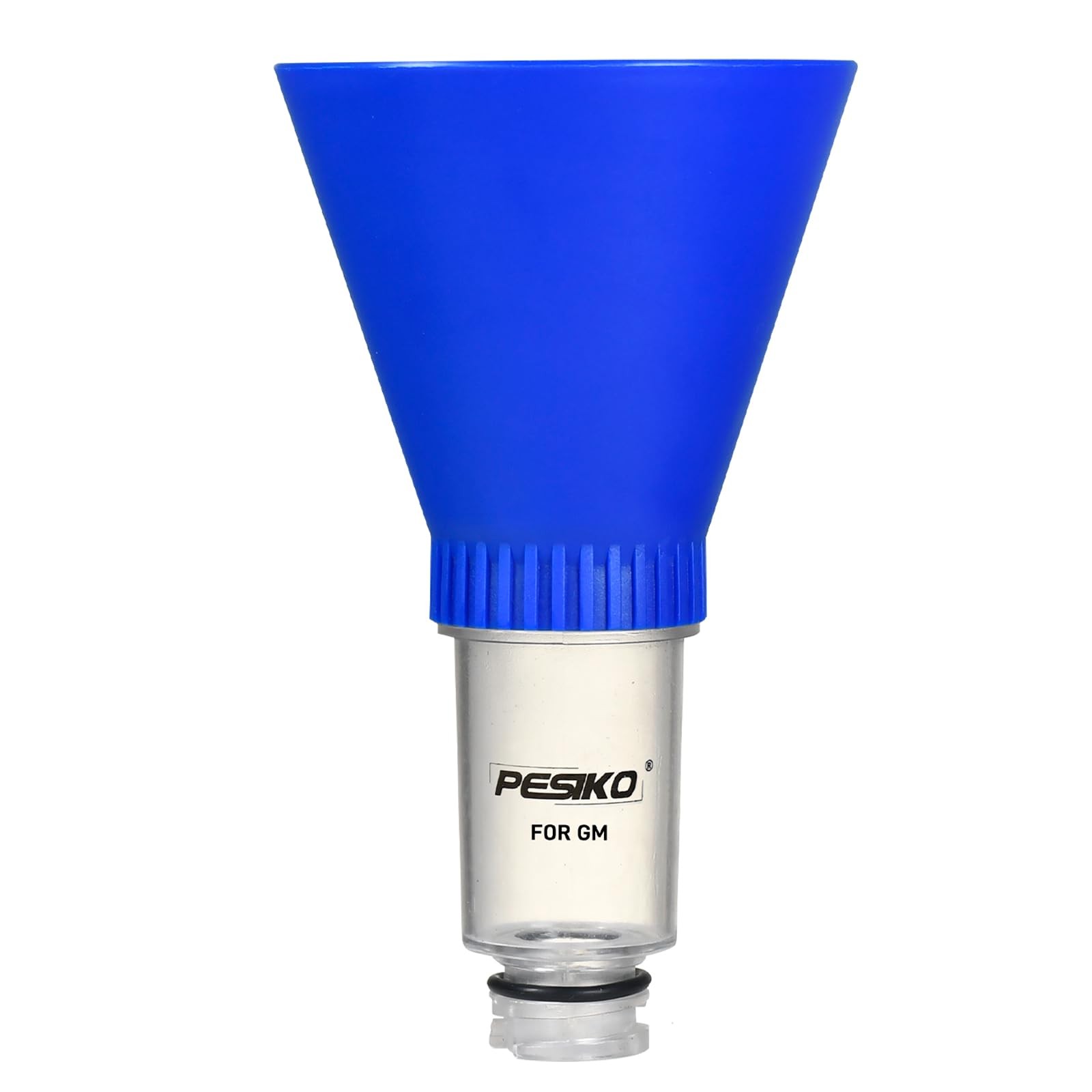 PESIKO Engine Oil Funnel Spill-Free Hands-Free Compatible with Buick, Blue