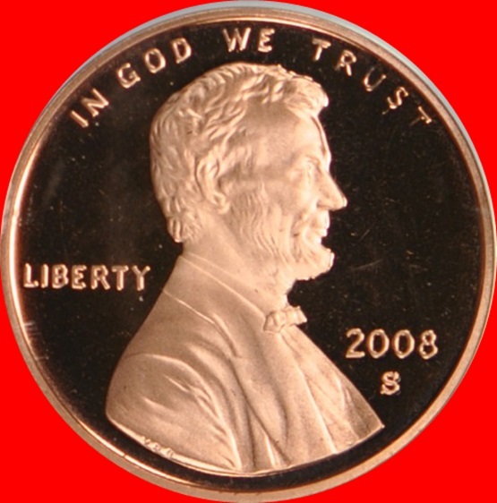 2008 S Lincoln Cent Deep Cameo Gem Proof