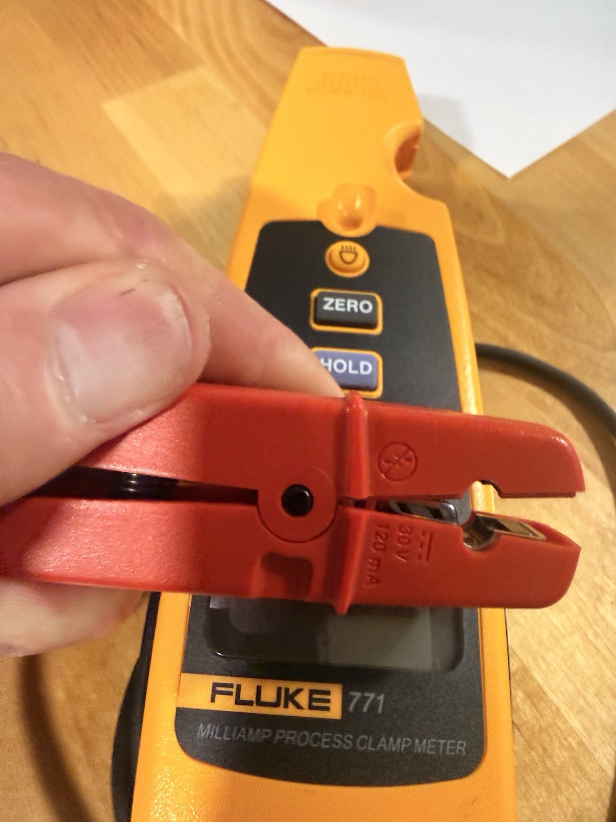 Fluke 771 Milliamp Process Clamp Meter Process Calibrator
