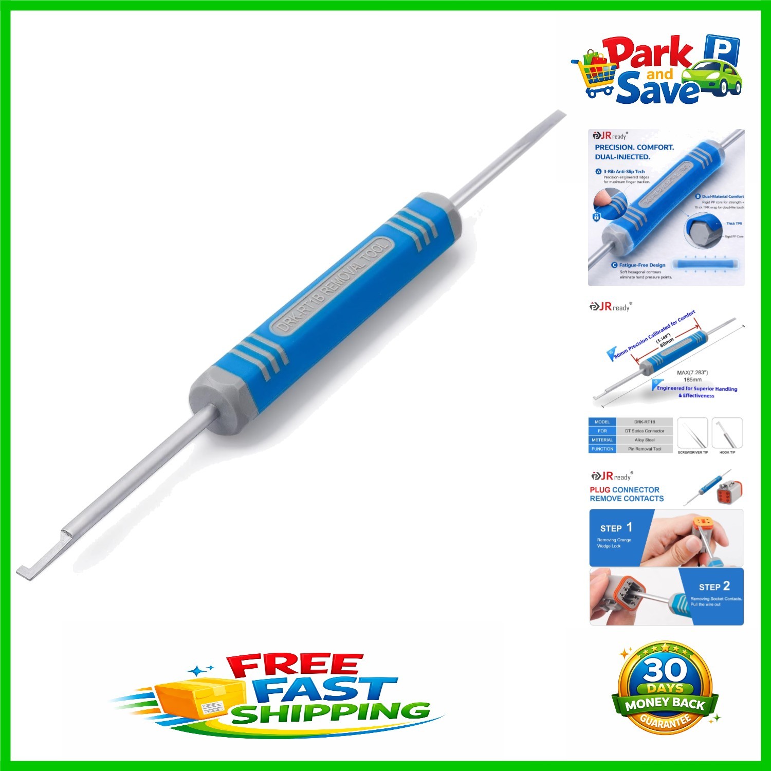 Ultra Durable DRK  Pin Removal Tool for Seamless Connector Access