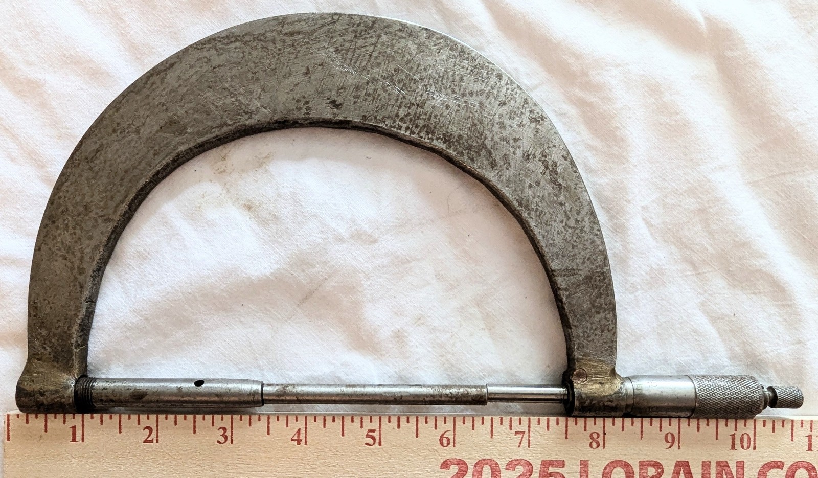 Swedish Gage Eskilstuna 6.5" O.D. Outside Micrometer Machinist Tool Measuring