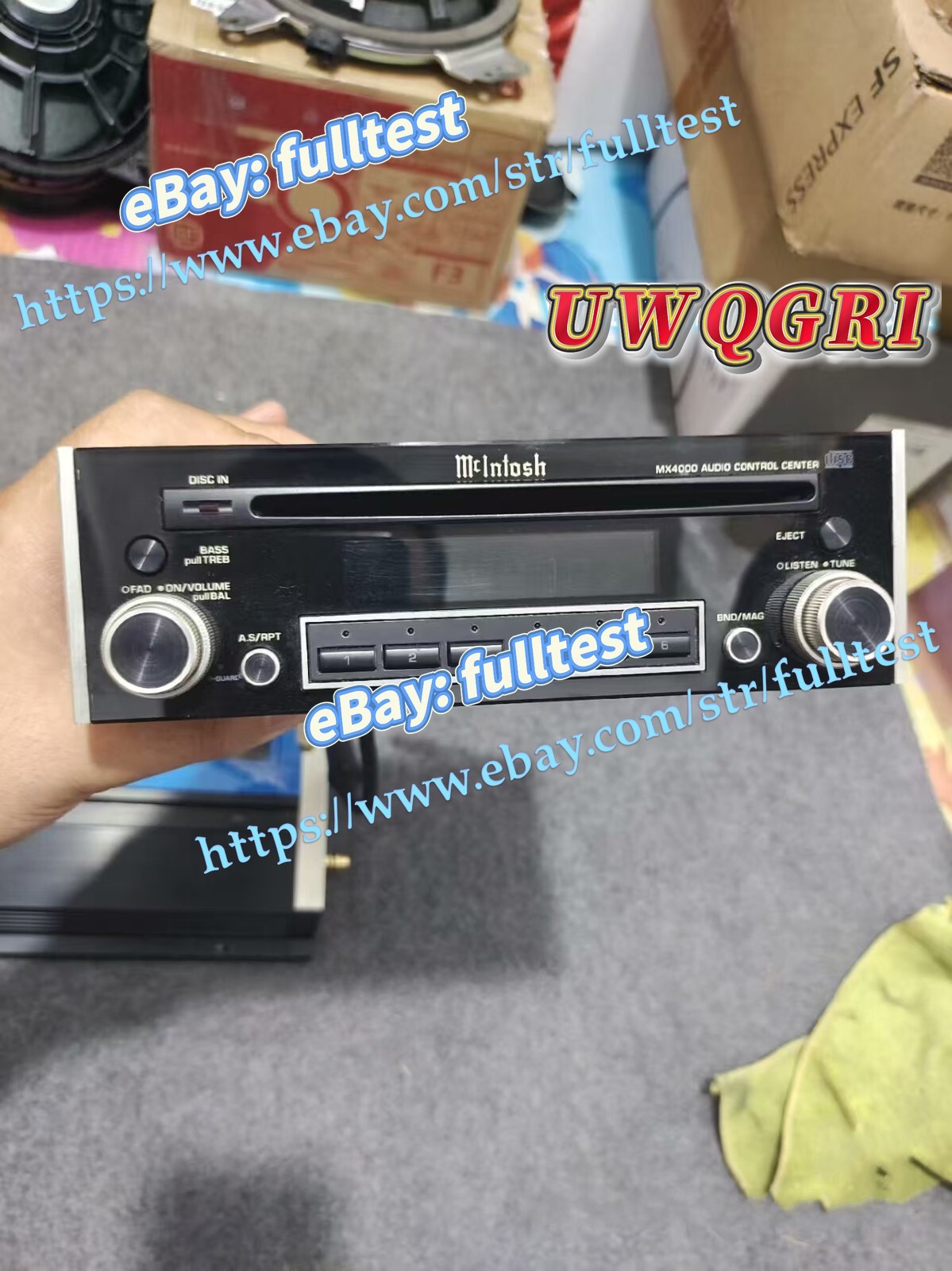 1PCS Used mclntosh MX4000 CD player DHL shipping
