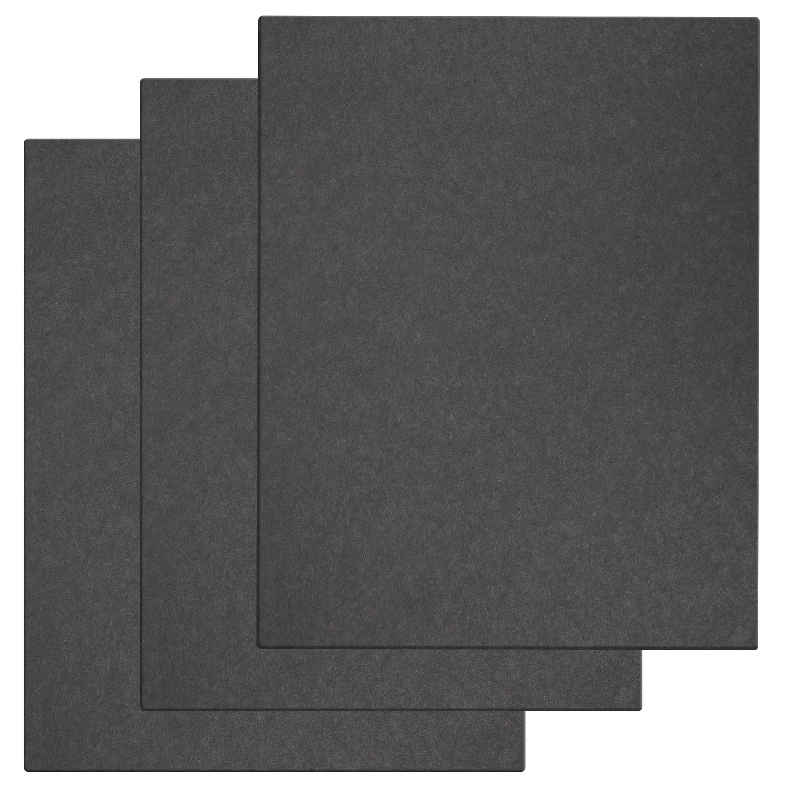 Anglekai 3PCS/ 6PCS Gasket Material Sheet, Non-Asbestos Exhaust Dark Grey