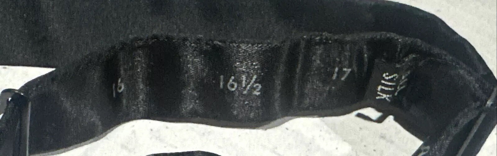 Mel Howard Silk Bow Tie Mens Black Solid Adjustable Wedding Formal Wear OPEN BOX