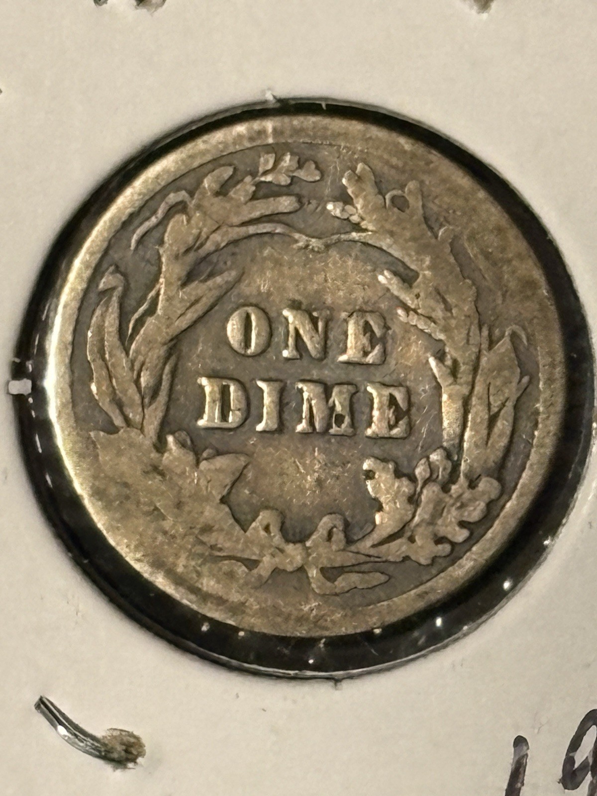 1909 Barber Dime Item-2A