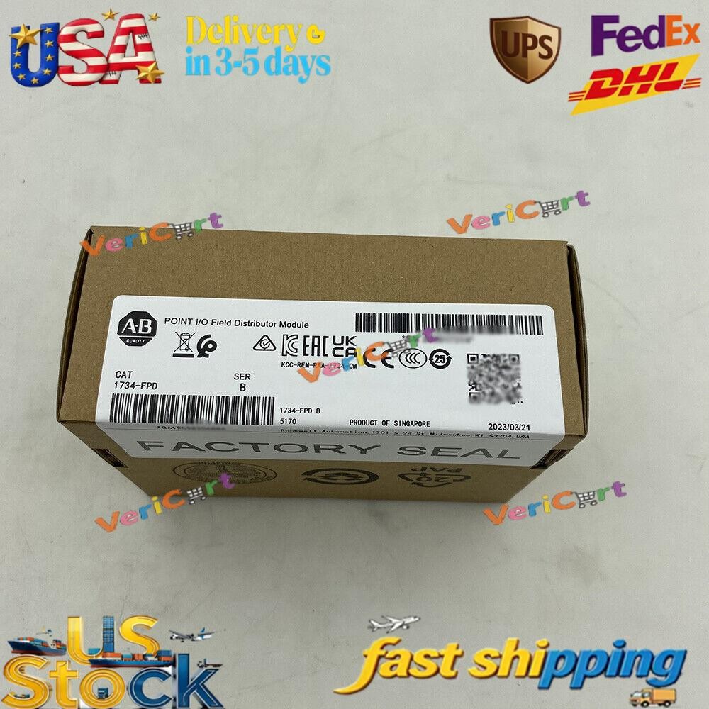 New AB 1734-FPD 1734FPD I/O Module Factory Sealed AB Allen-Bradley US Free Tax