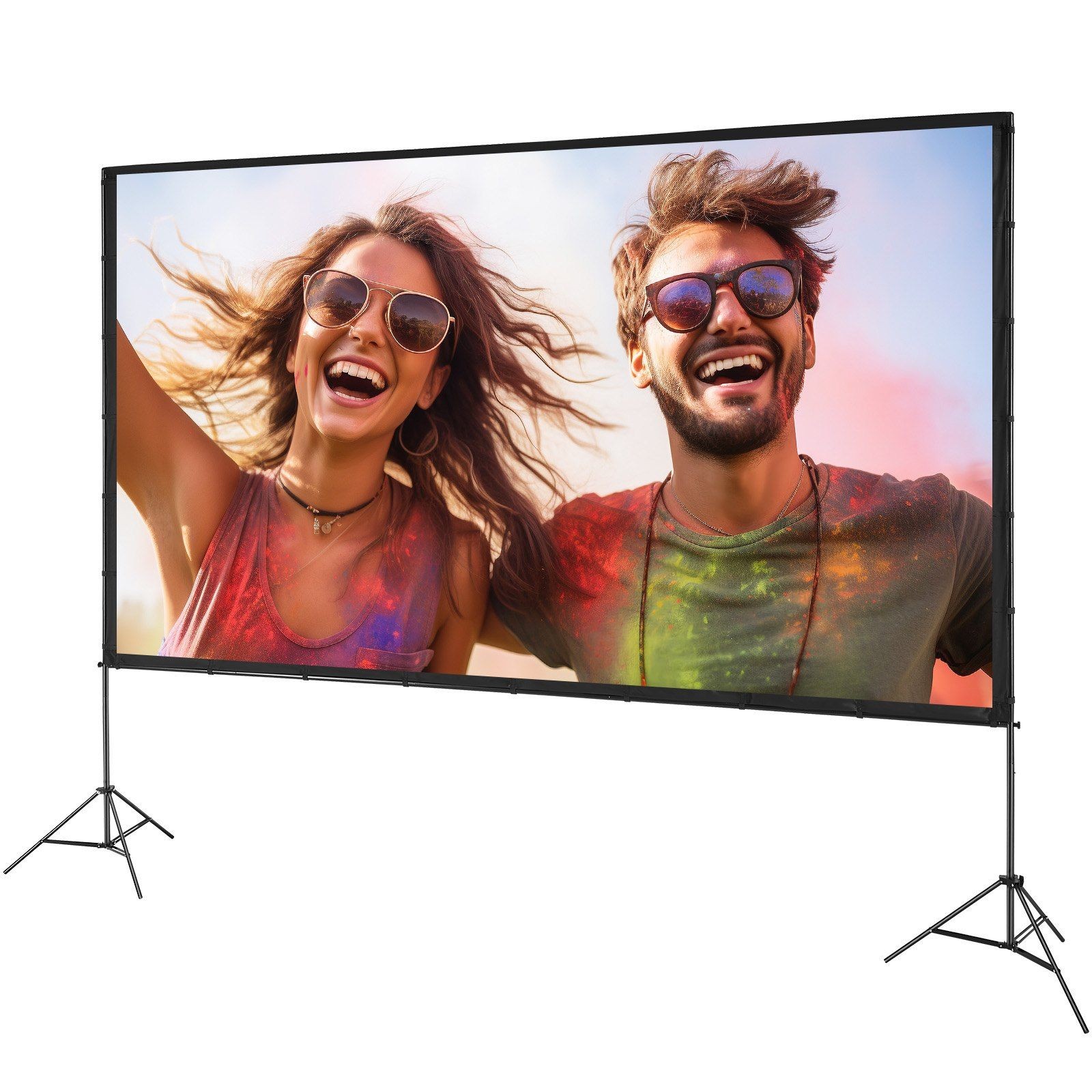 150in Diagonal 16:9 Format Screen Ideal for Home Cinema Outdoor Films