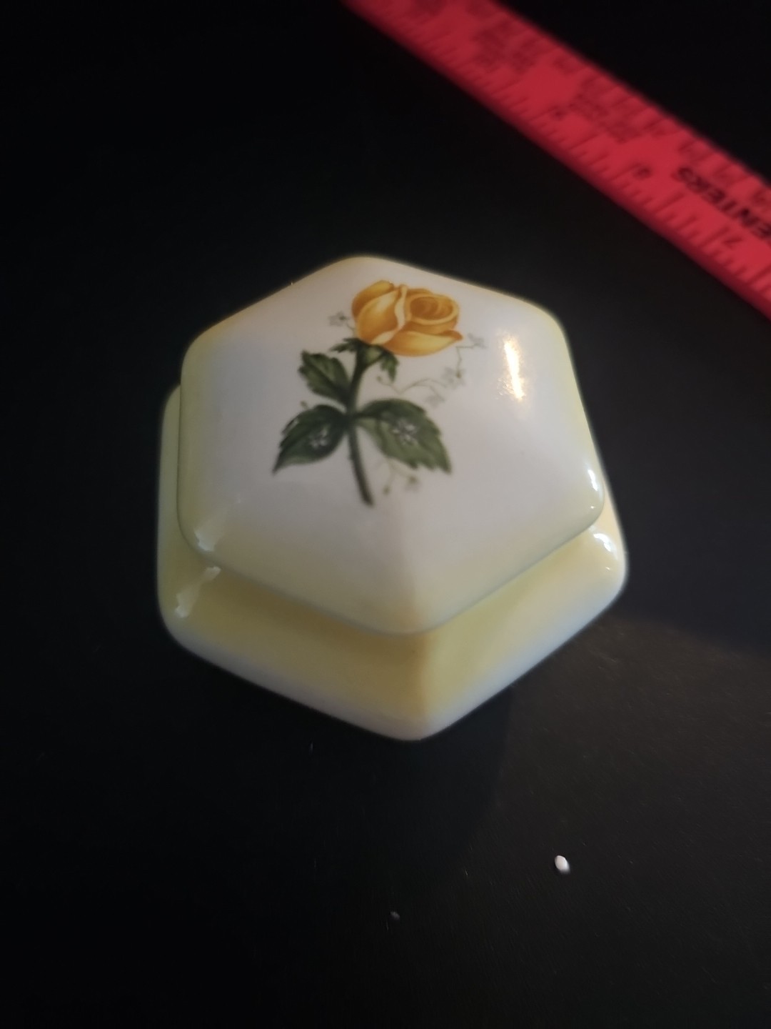 Fowlers Trinket Box Porcelain
