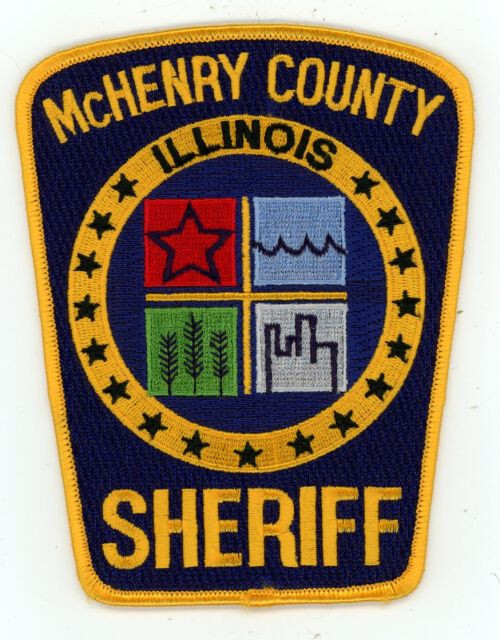 ILLINOIS IL MCHENRY COUNTY SHERIFF NICE SHOULDER PATCH POLICE