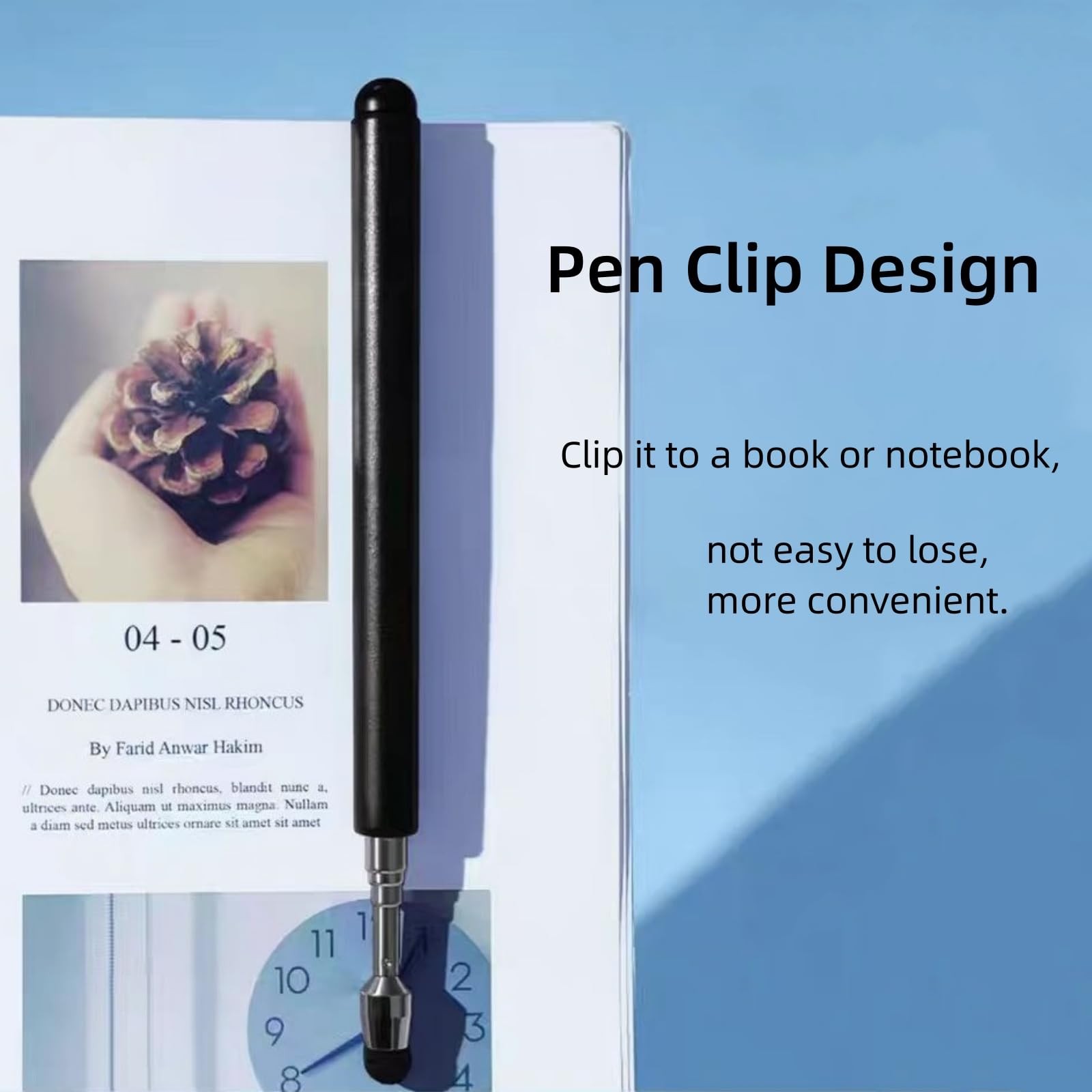 Universal Telescopic Stylus Pen for Touch Screens,Retractable Pointer Stick &...