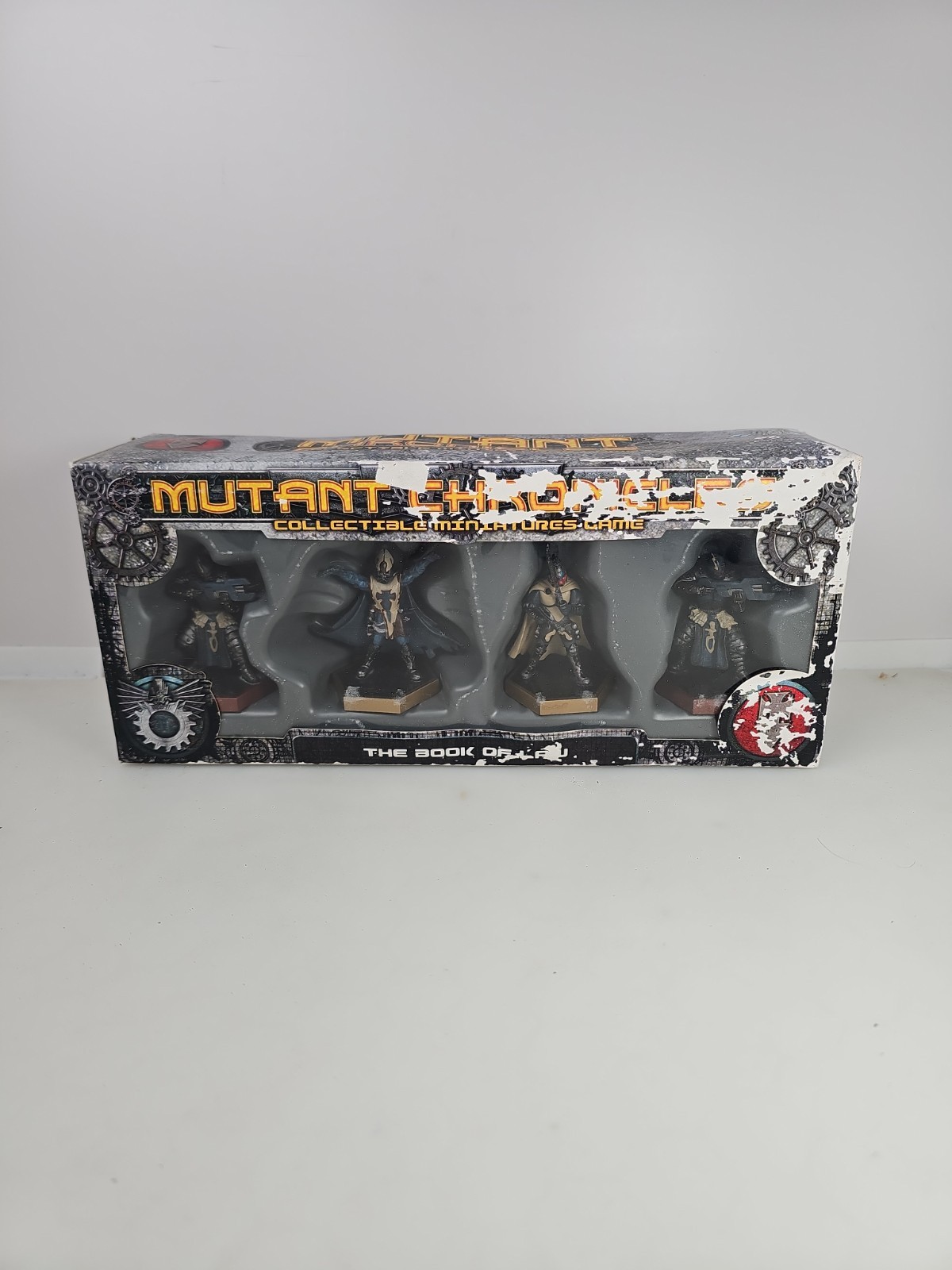2008 Mutant Chronicles Book Of Law Collectible Miniatures RPG Game Figure Set