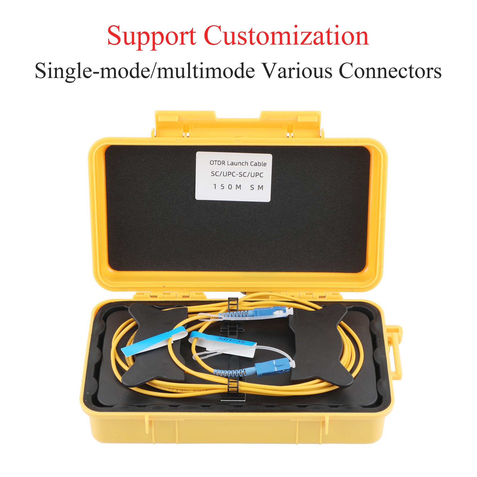 OTDR Launch Cable Test Dead Zone Eliminator Single Mode SC/APC-LC/UPC 1000m