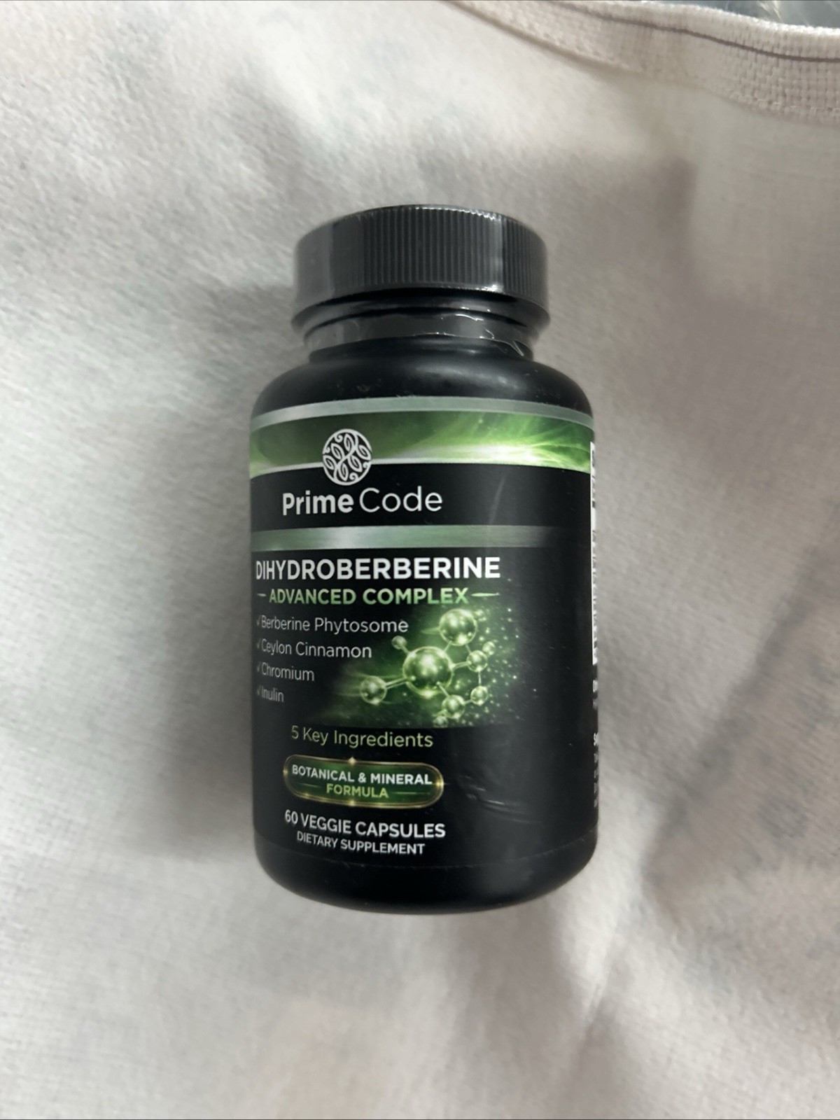 Prime Code Dihydroberberine Advanced Complex 60 Caps Ceylon (2-pack) Exp 03/2028