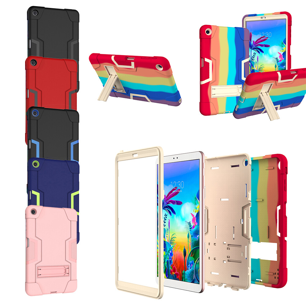 Case For LG G Pad 5 10.1 inch Shockproof Heavy Duty Full Body Armor Rubber Cover