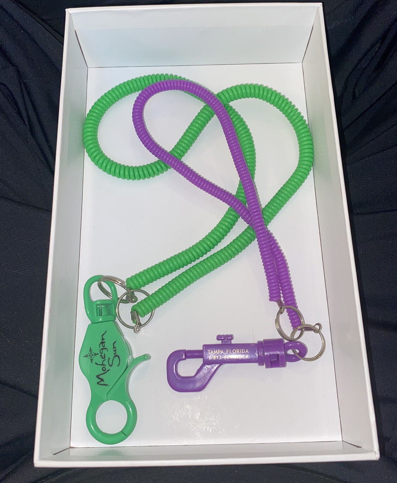 Lot of 5 Players Bungie Lanyards From Various Casinos, Foxwoods, Mohegan Sun