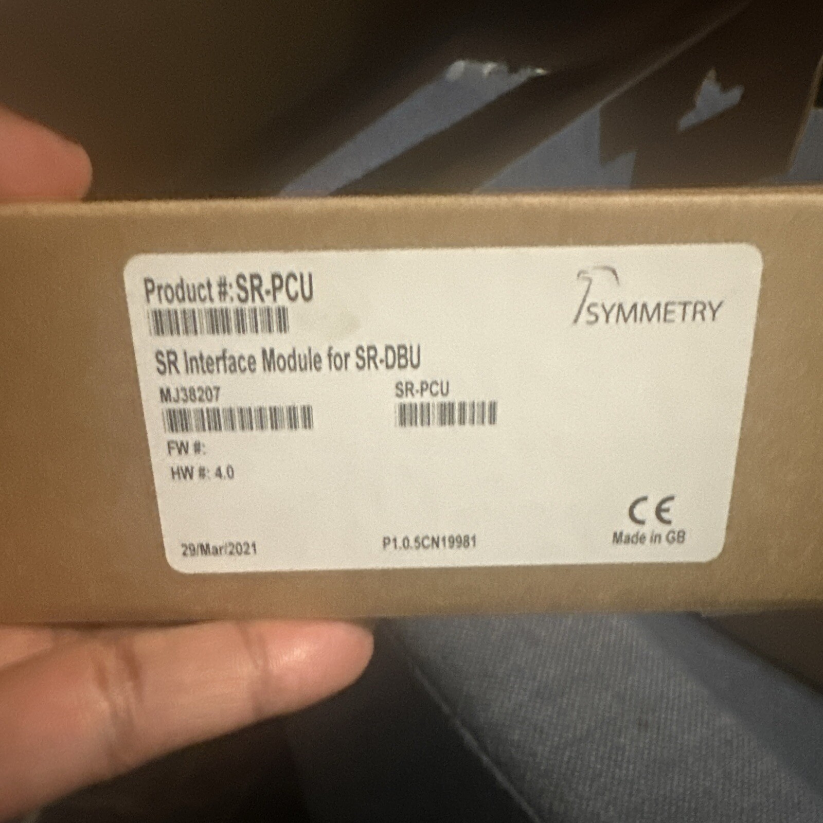 **NEW IN BOX** AMAG SR-PCU Symmetry SR Interface Module Board