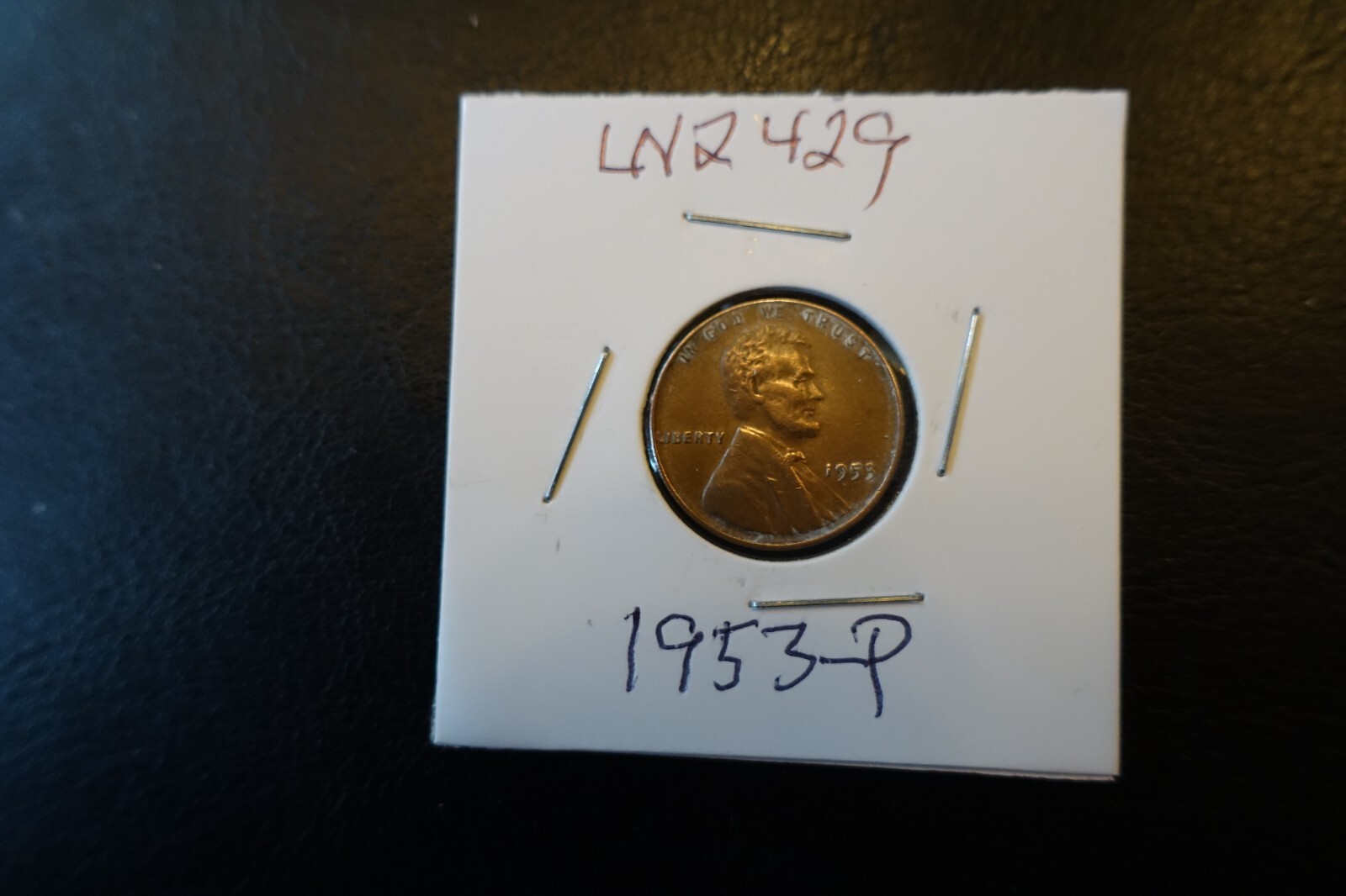 1953-P 1 cent Lincoln Penny