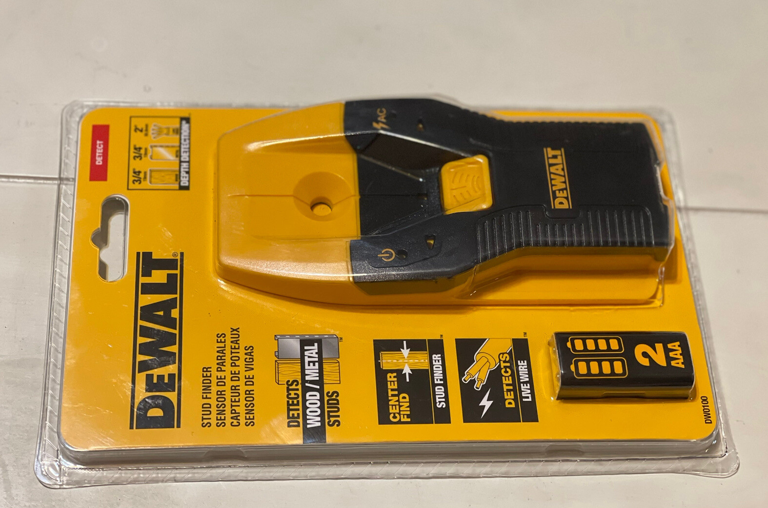 DEWALT 3/4 in. Stud Finder (DW0100)