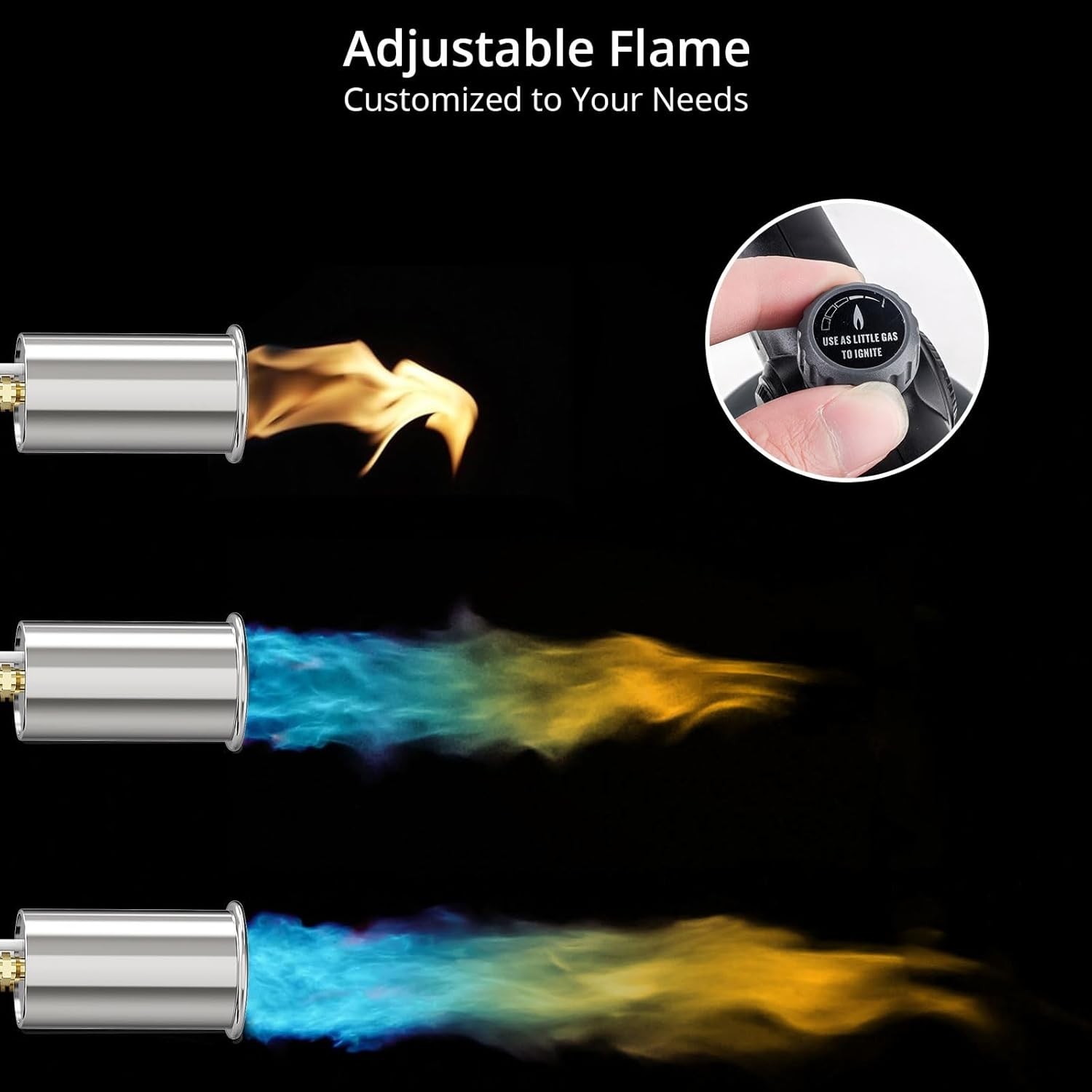 Propane Torch BBQ Grill Searing Welding Campfire Starter Cooking Tool