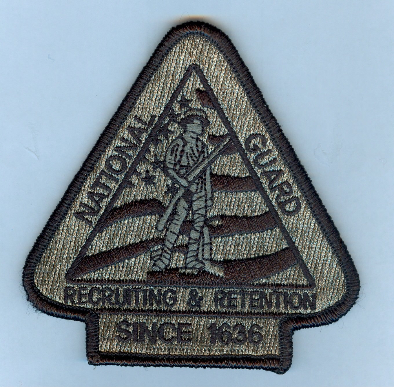 ARMY NATIONAL GUARD RECRUITING & RETENTION PATCH (ACU) - UNOFFICIAL DESIGN ... X