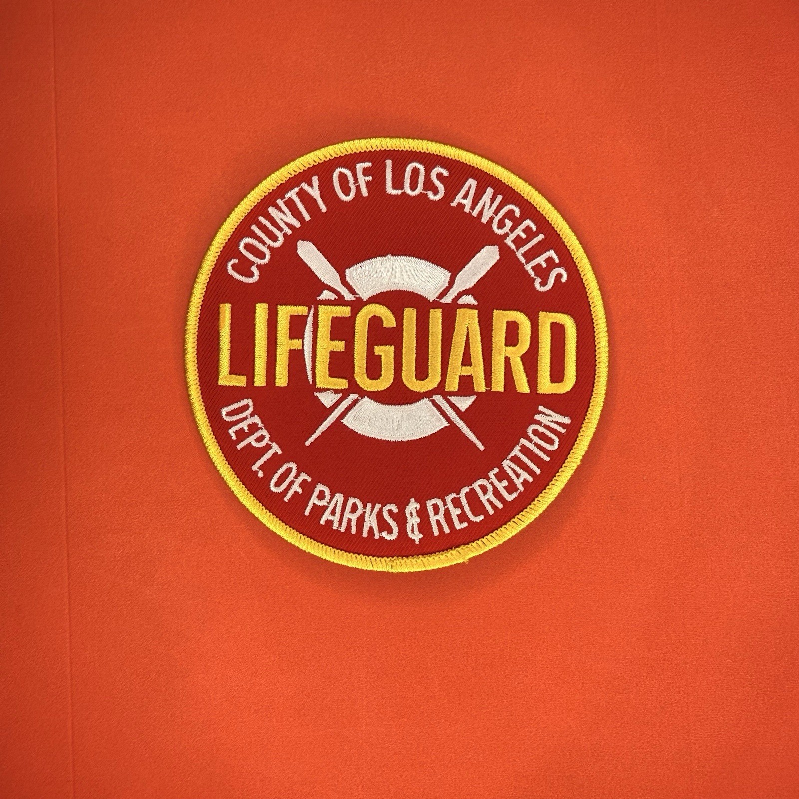 County Of Los Angeles California Parks And Recreation Lifeguard Patch