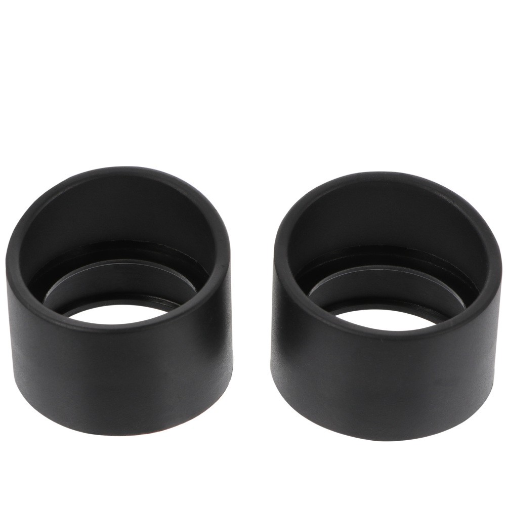 2 Pcs Microscope Goggles Rubber Eye Cup Soft Eyepiece Shield Covers Guards