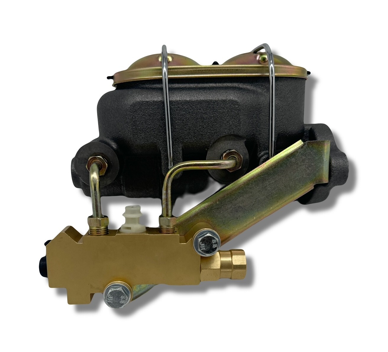 GM Master Cylinder with Disc/Drum Proportioning Valve Disc Brake Kit 1" Bore