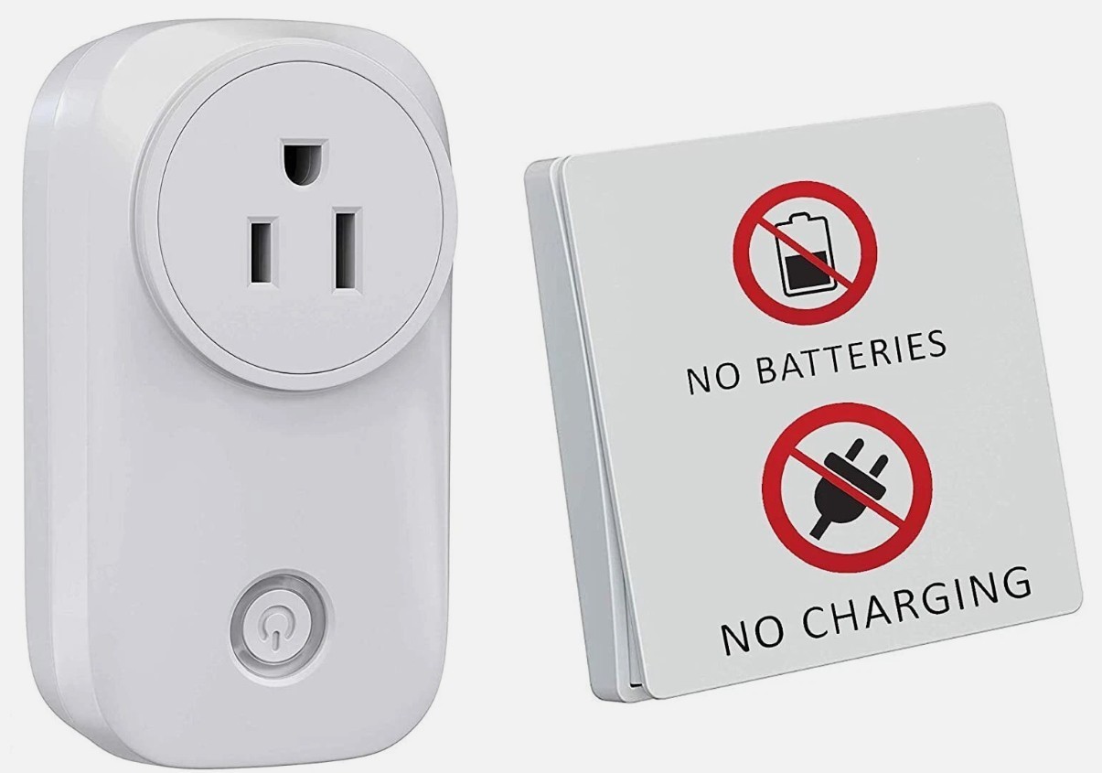 Skywin Wireless Outlet and Battery Free Kinetic Light Switch - Stick on Wireless