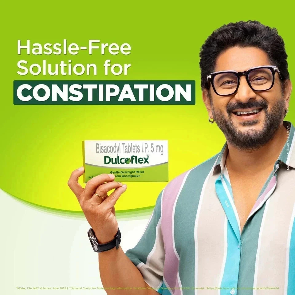 10 x 10 (100 Tablets) DULCOFLEX TWELVE PLUS 5MG GASTRO RESISTANT TABLETS W/O BOX