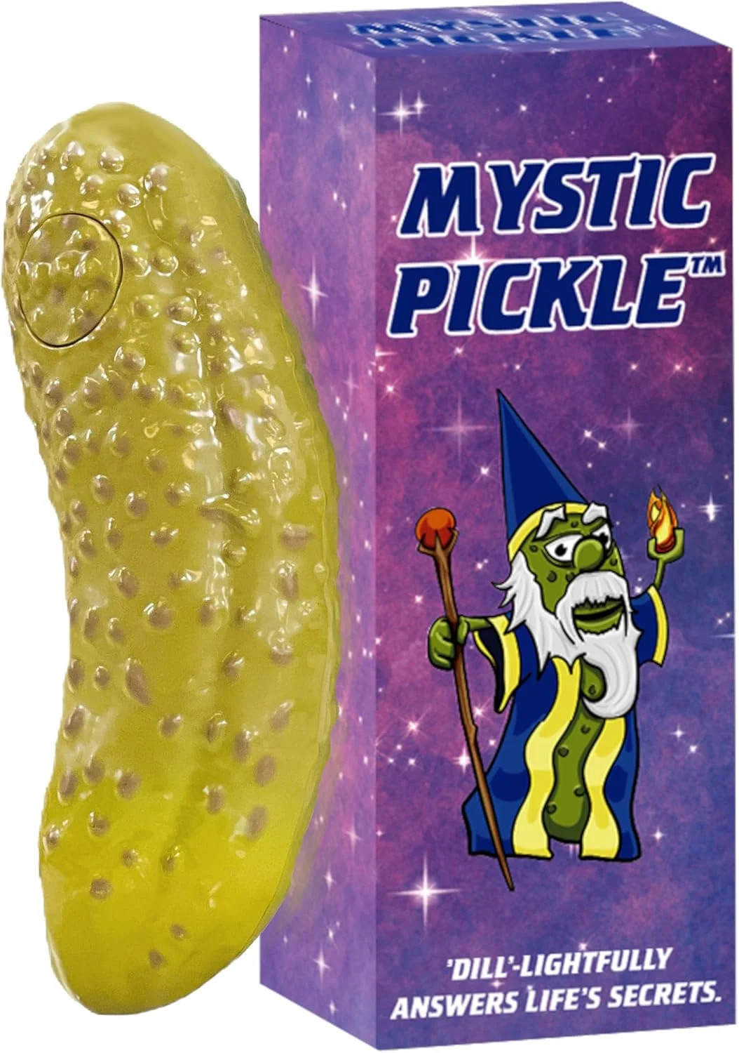 Mystic Pickle - Magic Fortune Teller with +100 Witty Responses - Unveiling The B