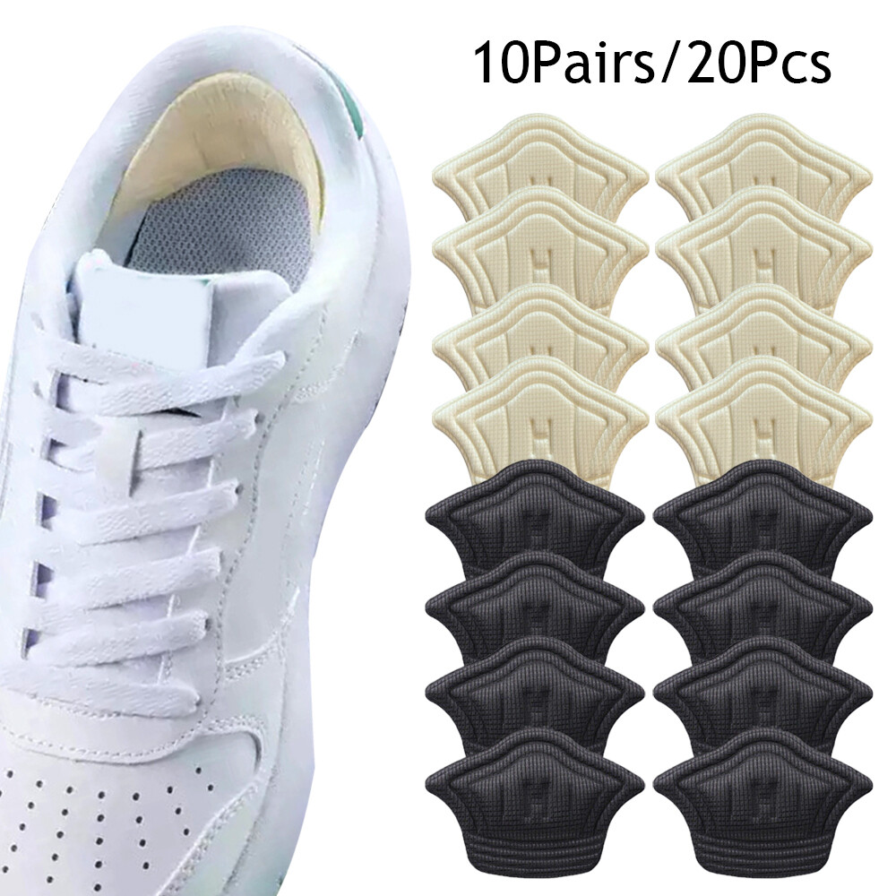 10 Pairs Heel Grips Pads Liner Cushions For Loose Shoes Foot Care ❥