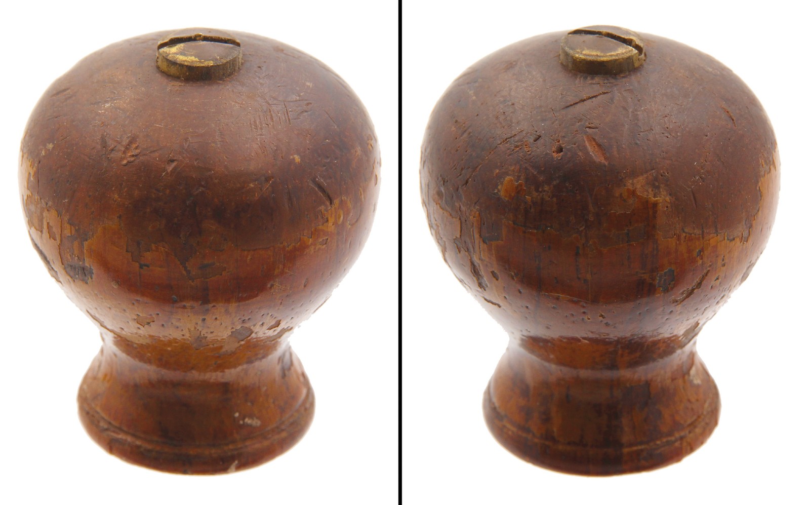 Early Rosewood Front Knob for Sargent No. 422 Plane- w/ Screw- mjdtoolparts