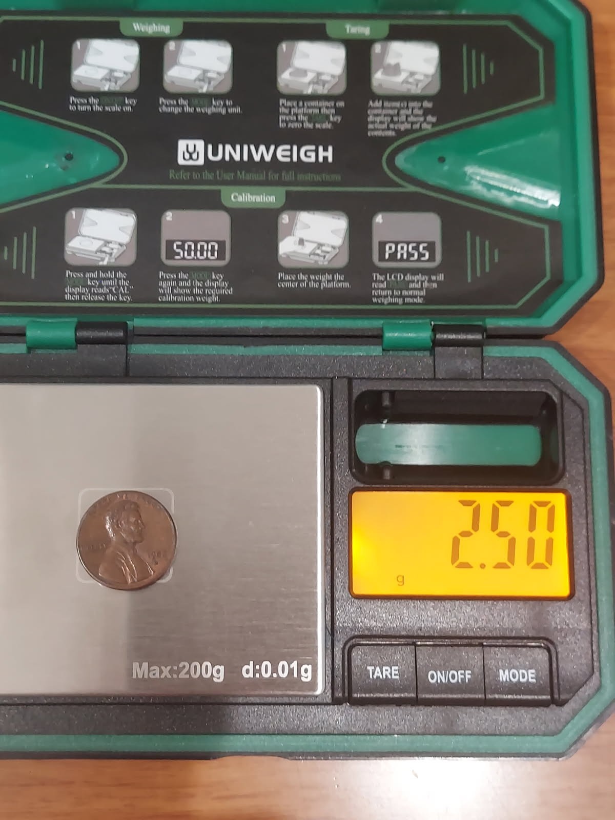 1982 D Lincoln Cent BN Small Date - Zinc 2.5 grams