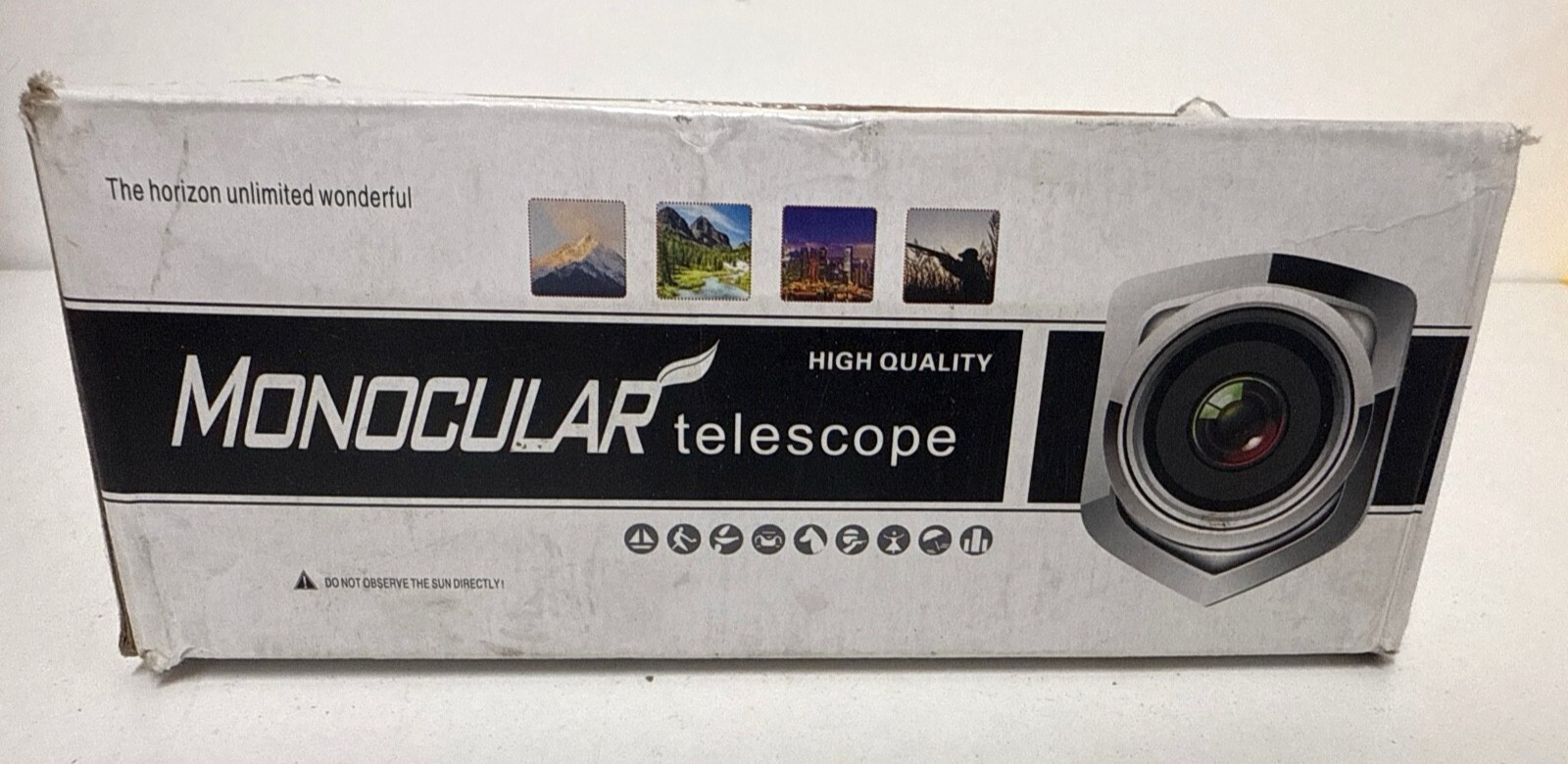 Brenson HD Monocular Telescope -12x50 High Power Monocular with Smartphone Holde
