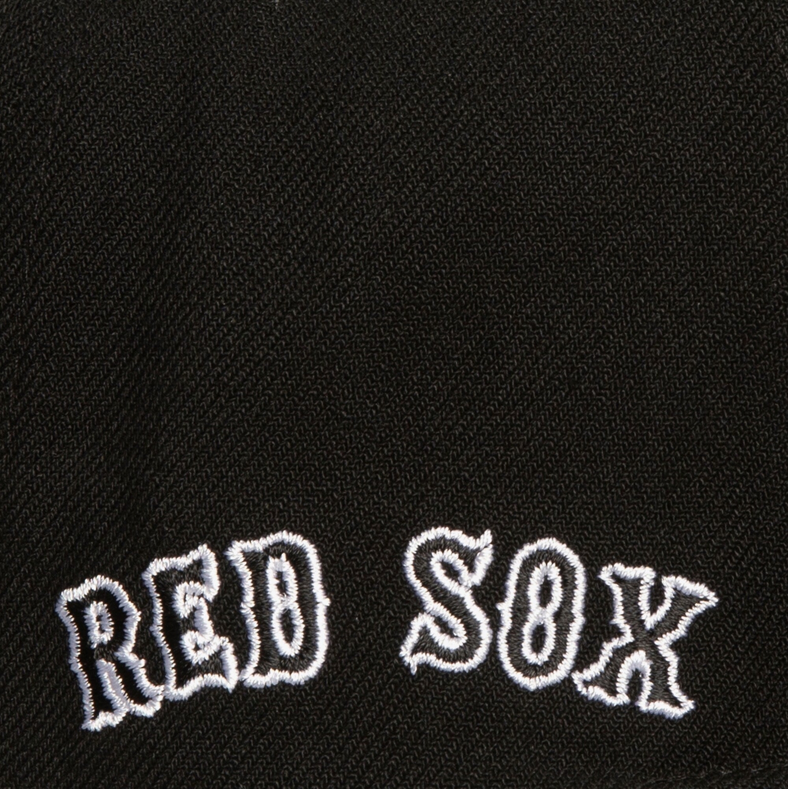 Mens Mitchell & Ness MLB EVERGREEN BLACK WHITE SNAPBACK RED SOX