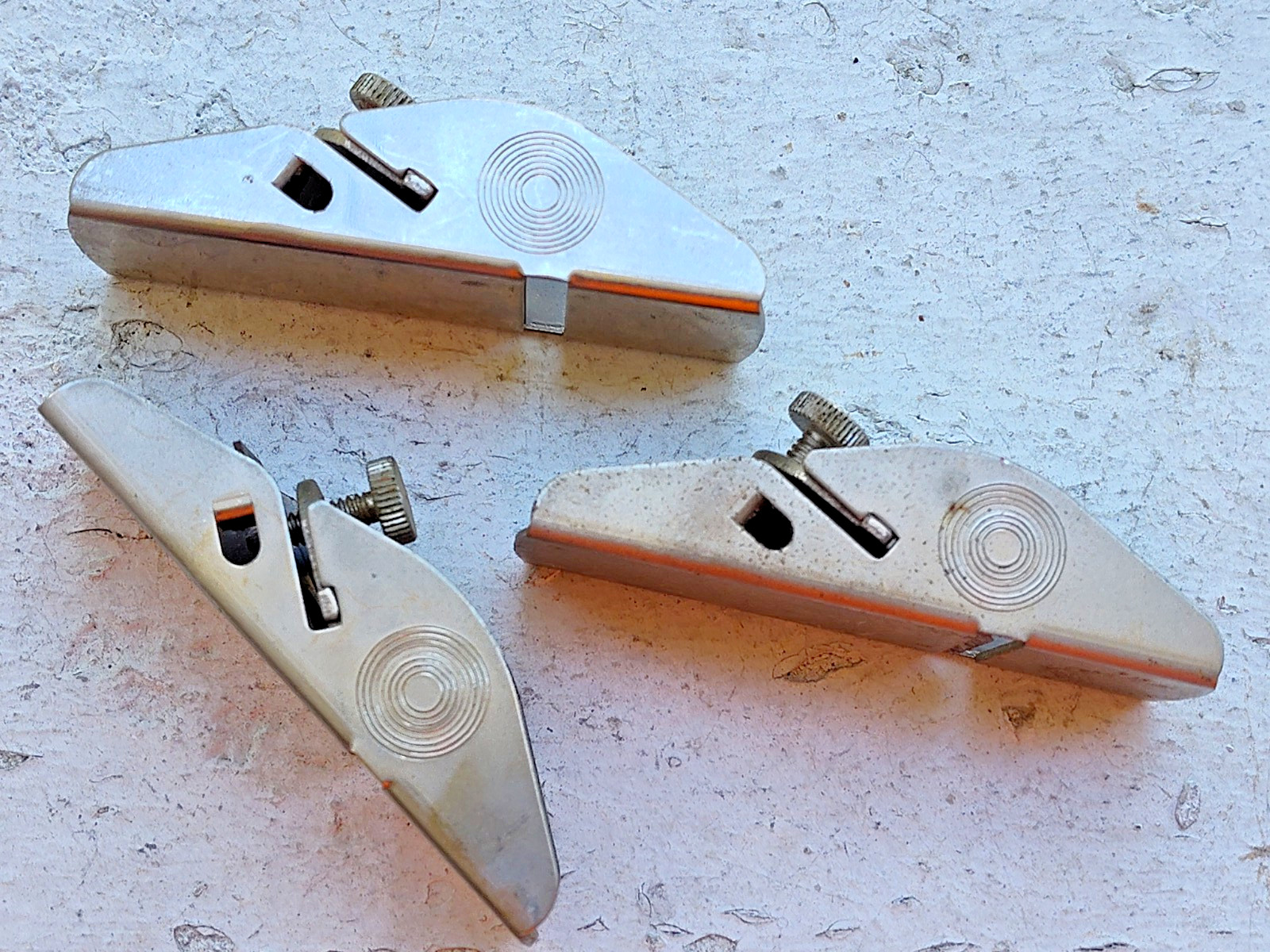 3 Pieces Stanley 12-101 Small Trimming Planes