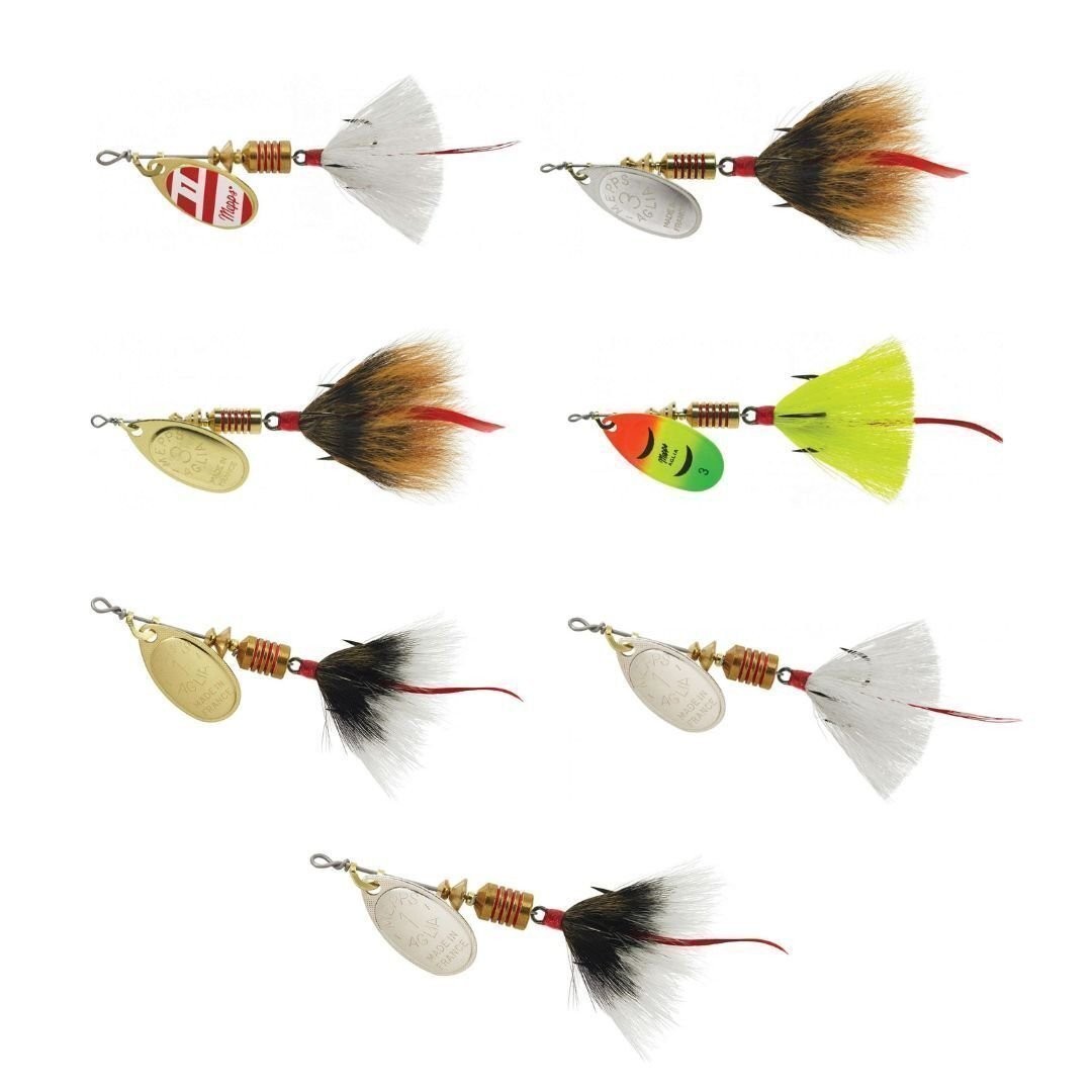 Mepps Aglia Dressed French Spinnerbait Fishing Lure