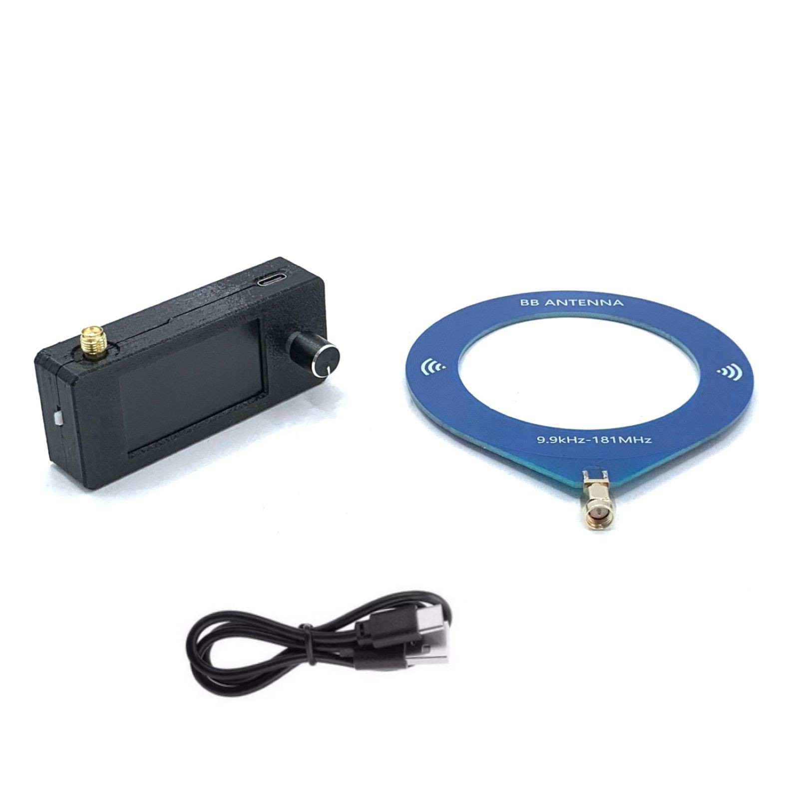 Pocket-sized SI4732 Radio RF Receiver Loop Antenna Support LSB USB AM FM
