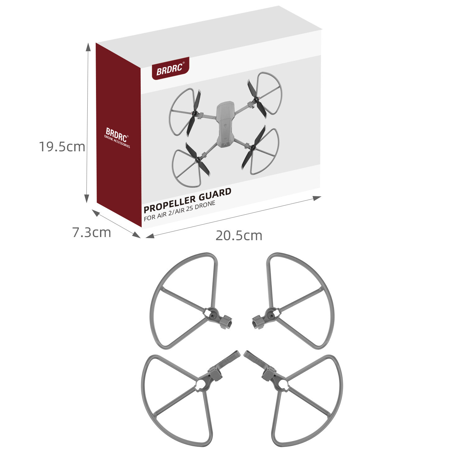 Protective Ring Blade Anti-collision Ring Cover For DJI MAVIC AIR 2 / AIR2S