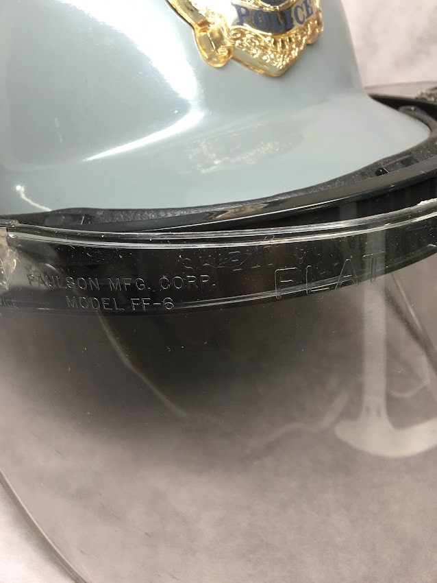Protective Helmet Size Medium with Paulson Face Shield FF-6